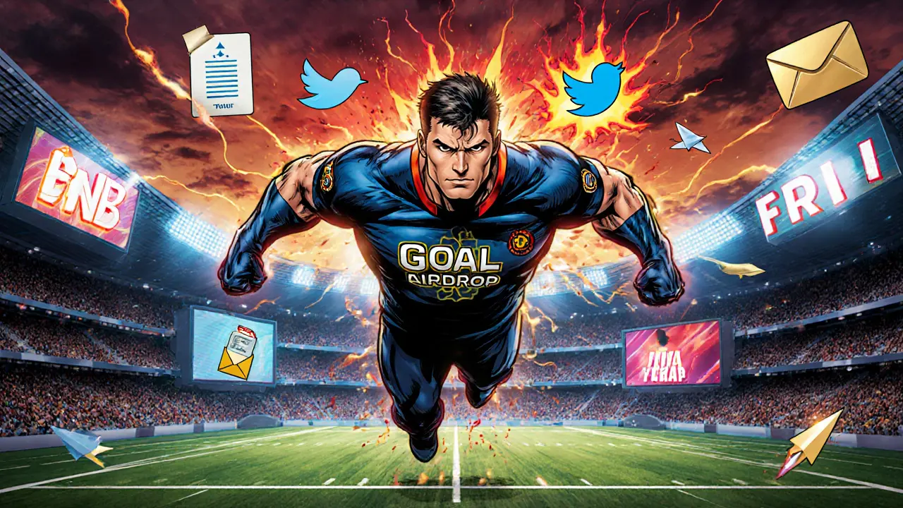 TopGoal NFT Airdrop Details: How the GOAL x CoinMarketCap Event Works