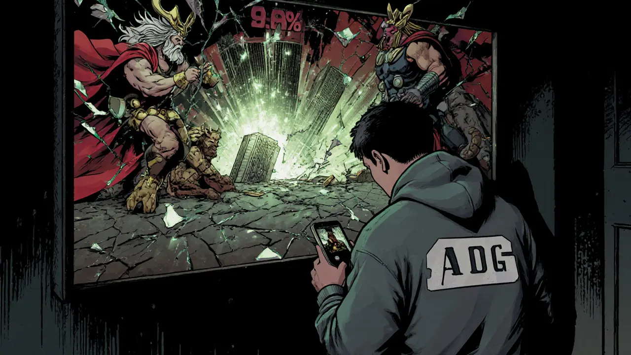 Gamer watches mythological NFT gods battle as token price crashes behind them