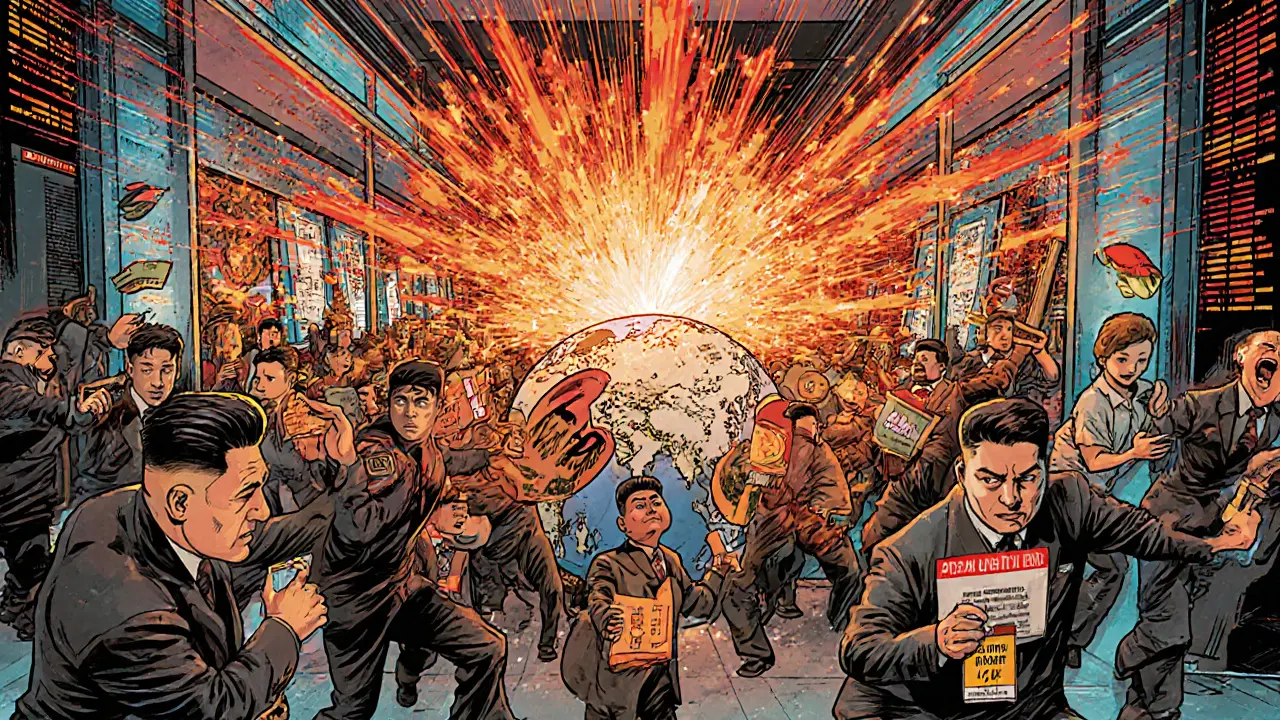 Global map showing North Korean crypto cash-out hubs as IT workers turn digital theft into fiat, with analysts racing to stop them.