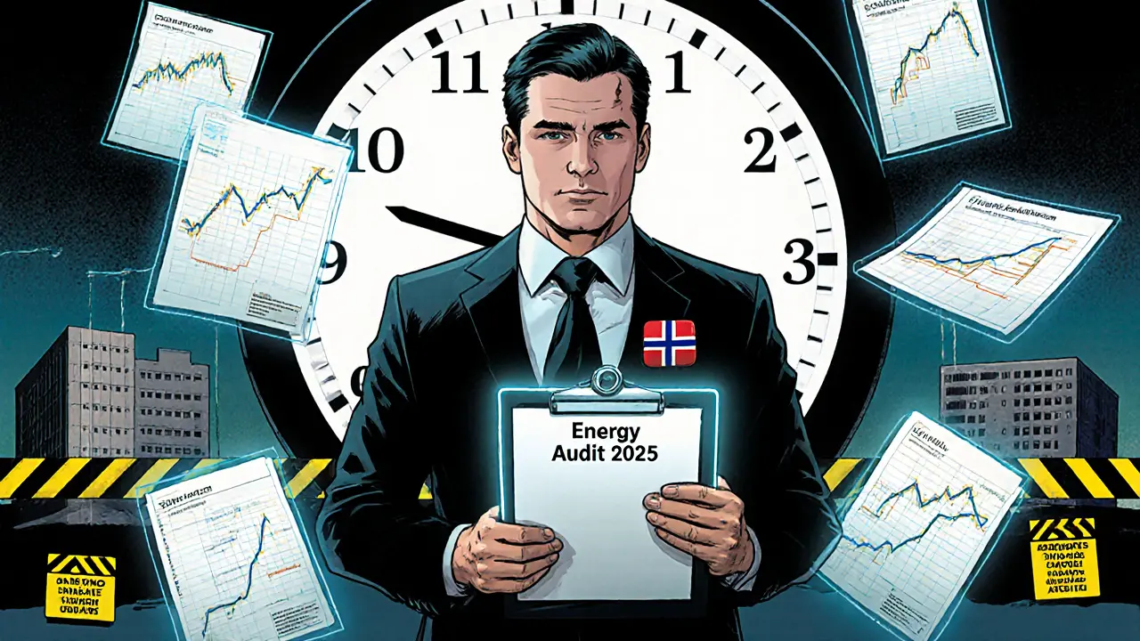 Government official with holographic energy data, warning of crypto mining&#039;s impact in Norway.