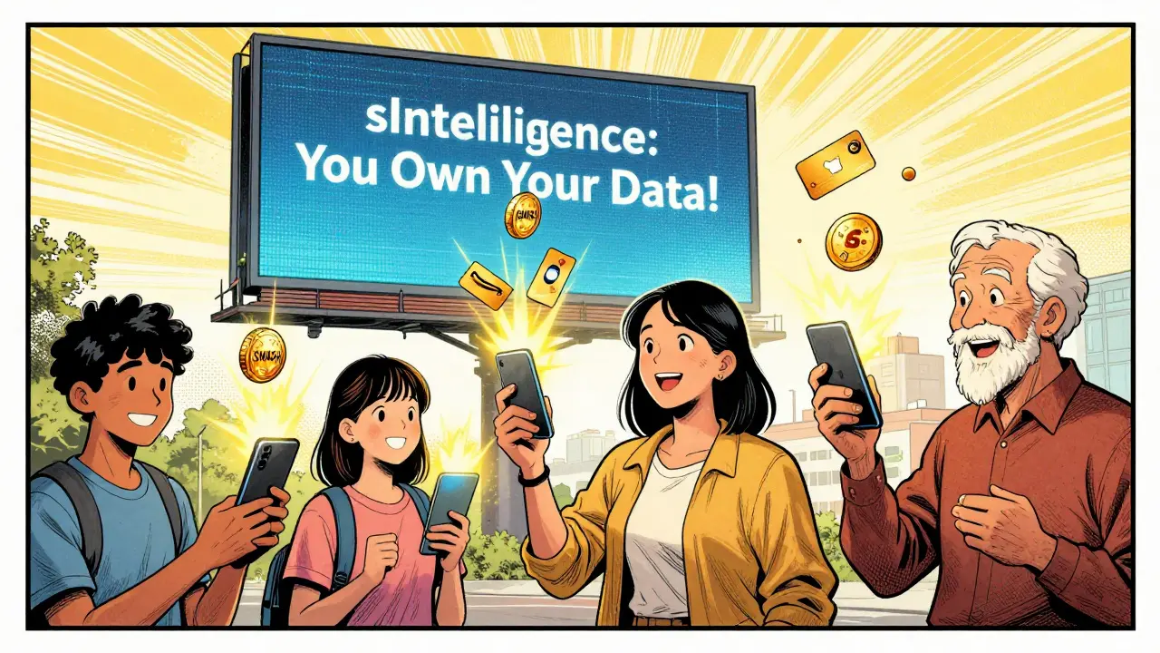 Everyday people receive gift cards as their browsing generates SWASH tokens.