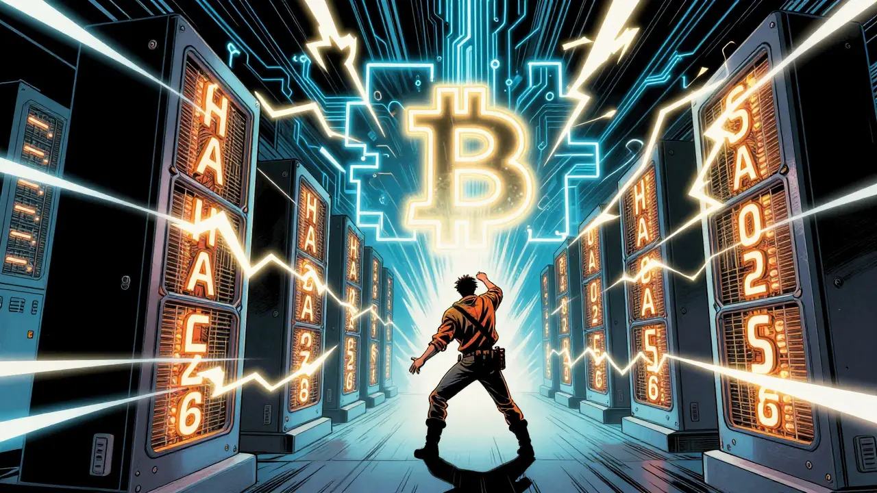 Why Proof of Work Makes Bitcoin Secure