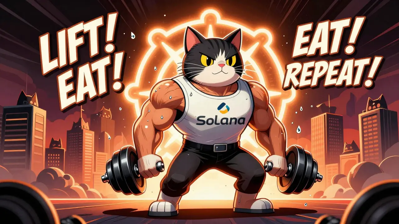 What is Roscoe (CATGUY) crypto coin? The full lowdown on Solana's gym-cat meme token