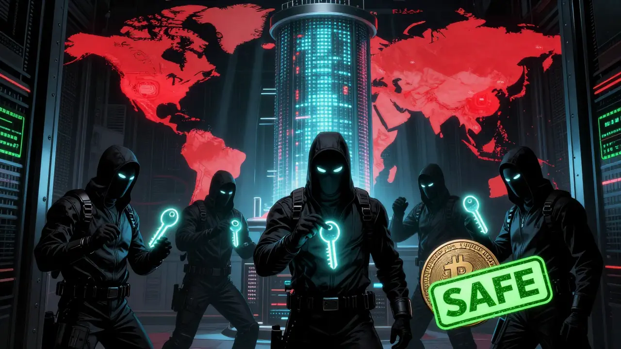 Cybercriminals harvest public keys from old crypto transactions as a quantum processor activates behind them.