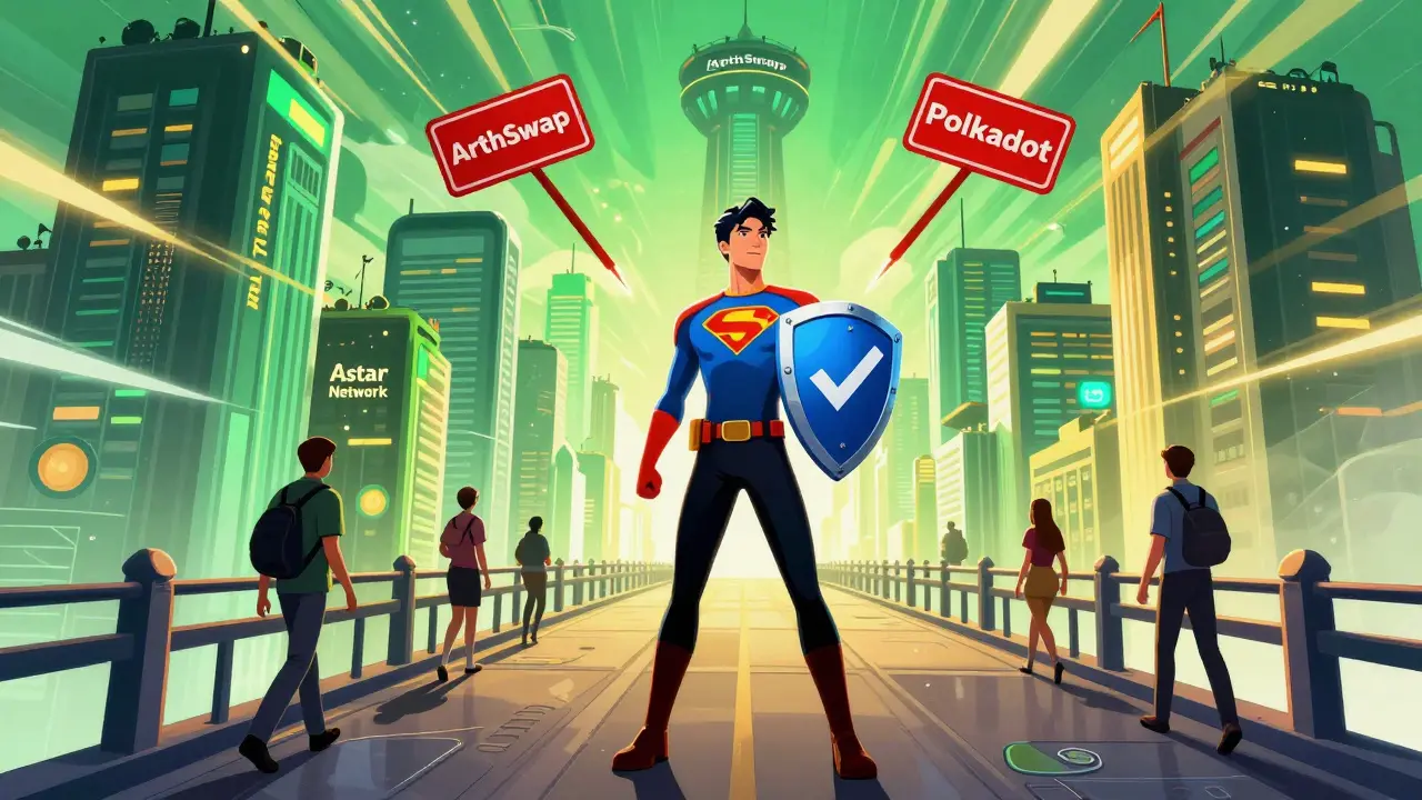 Hero guiding users to safe bridges away from risky dead platforms
