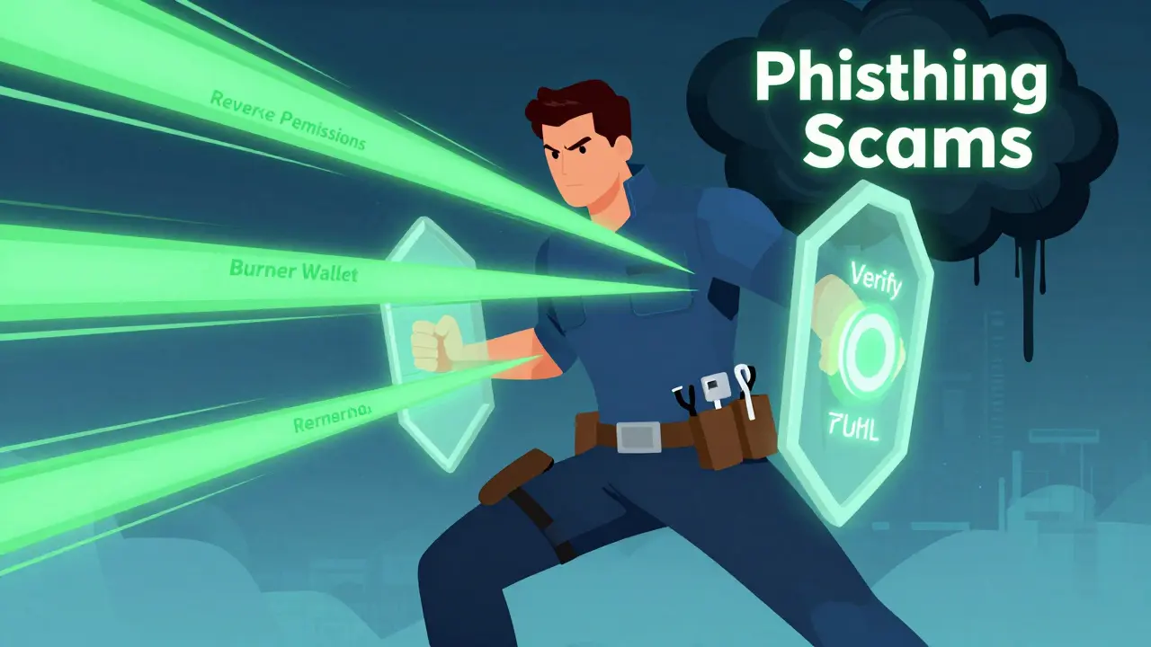 Crypto hero using security tools to block phishing attacks