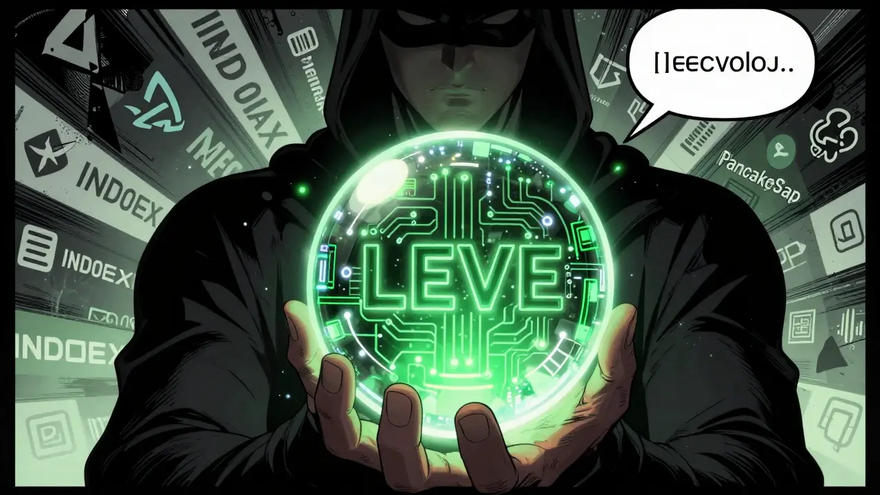 Mysterious figure holding glowing token orb in comic art