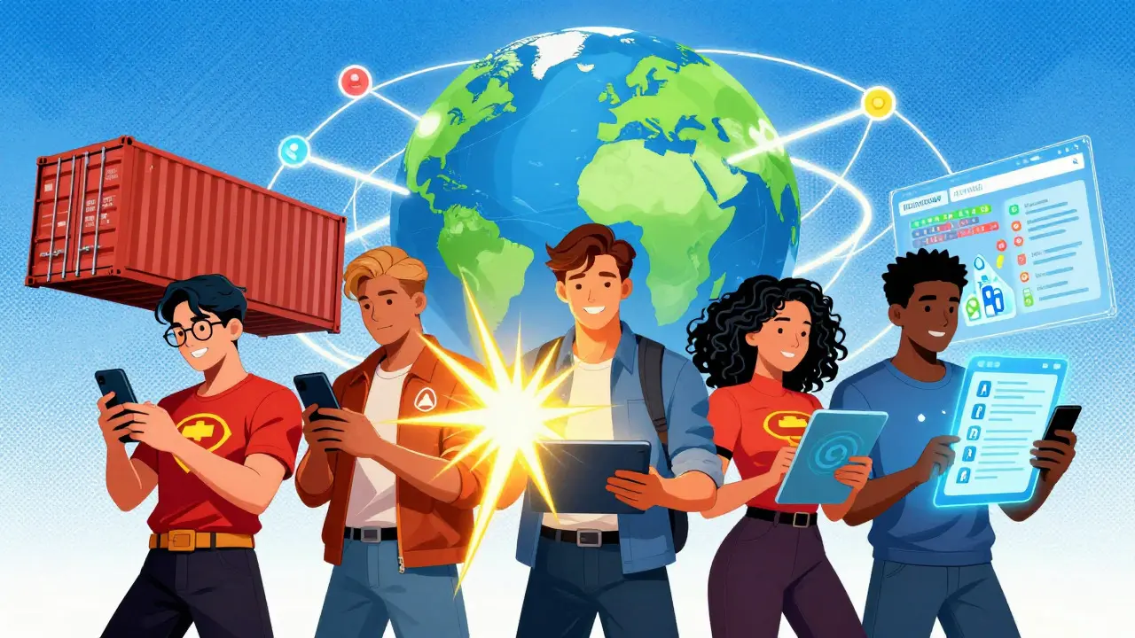 Heroes using blockchain for shipping, payments, and health records