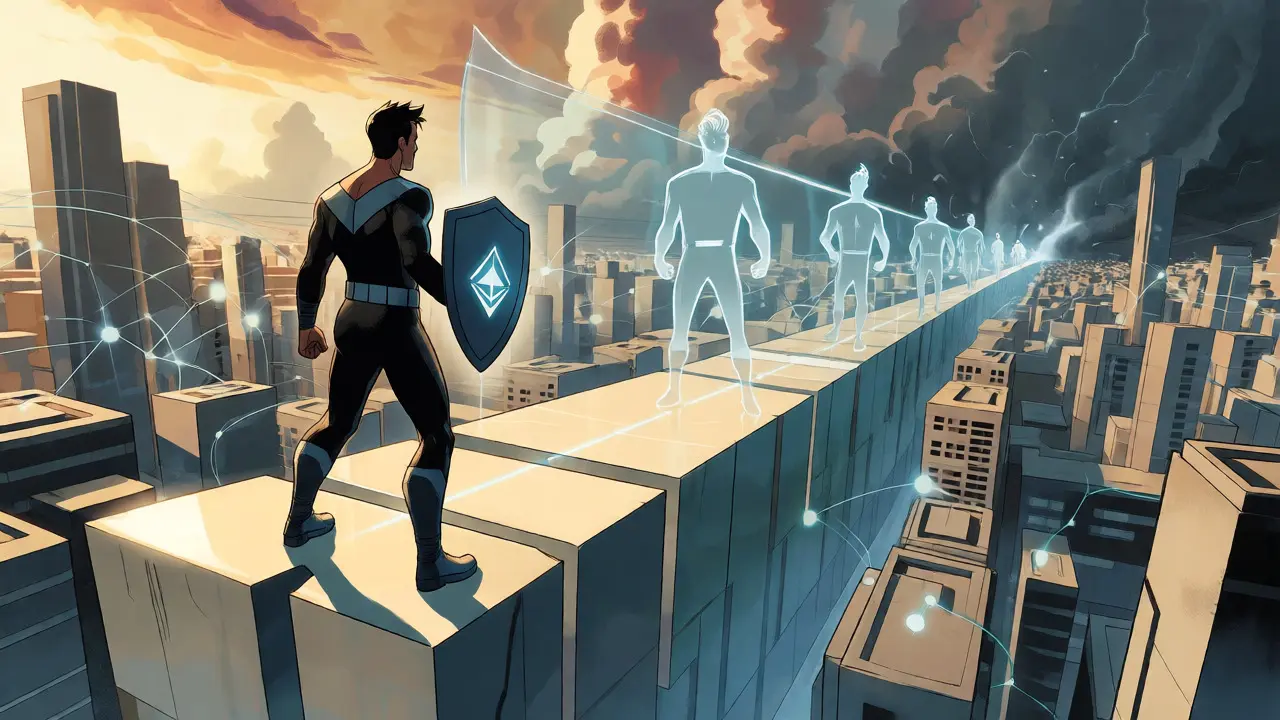 Guardian securing canonical chain against long-range attack ghosts